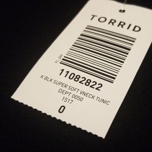 torrid Tops - Torrid NWT Super Soft Vneck Tunic Size 0 torrid Tops - Torrid NWT Super Soft Vneck Tunic Size 0